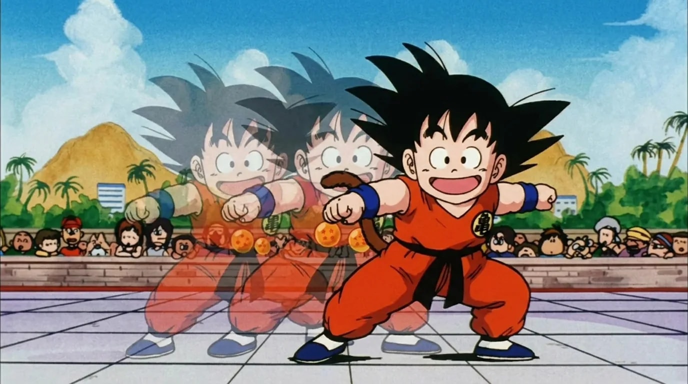 Bayangan Sisa, sebuah teknik dari Dragon Ball.