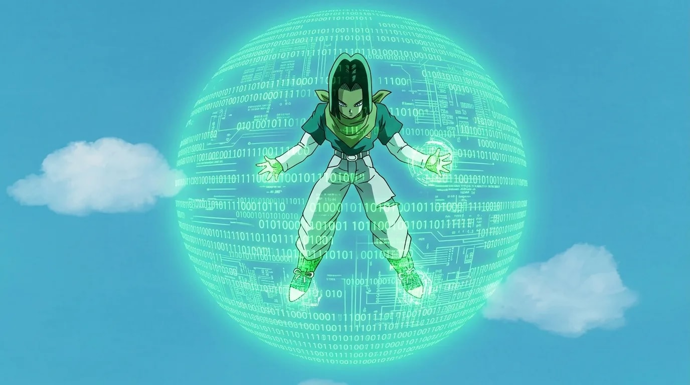 Penghalang Android, sebuah teknik dari Dragon Ball.