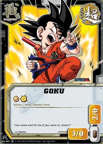 Copertina di Dragon Ball Collectible Card Game