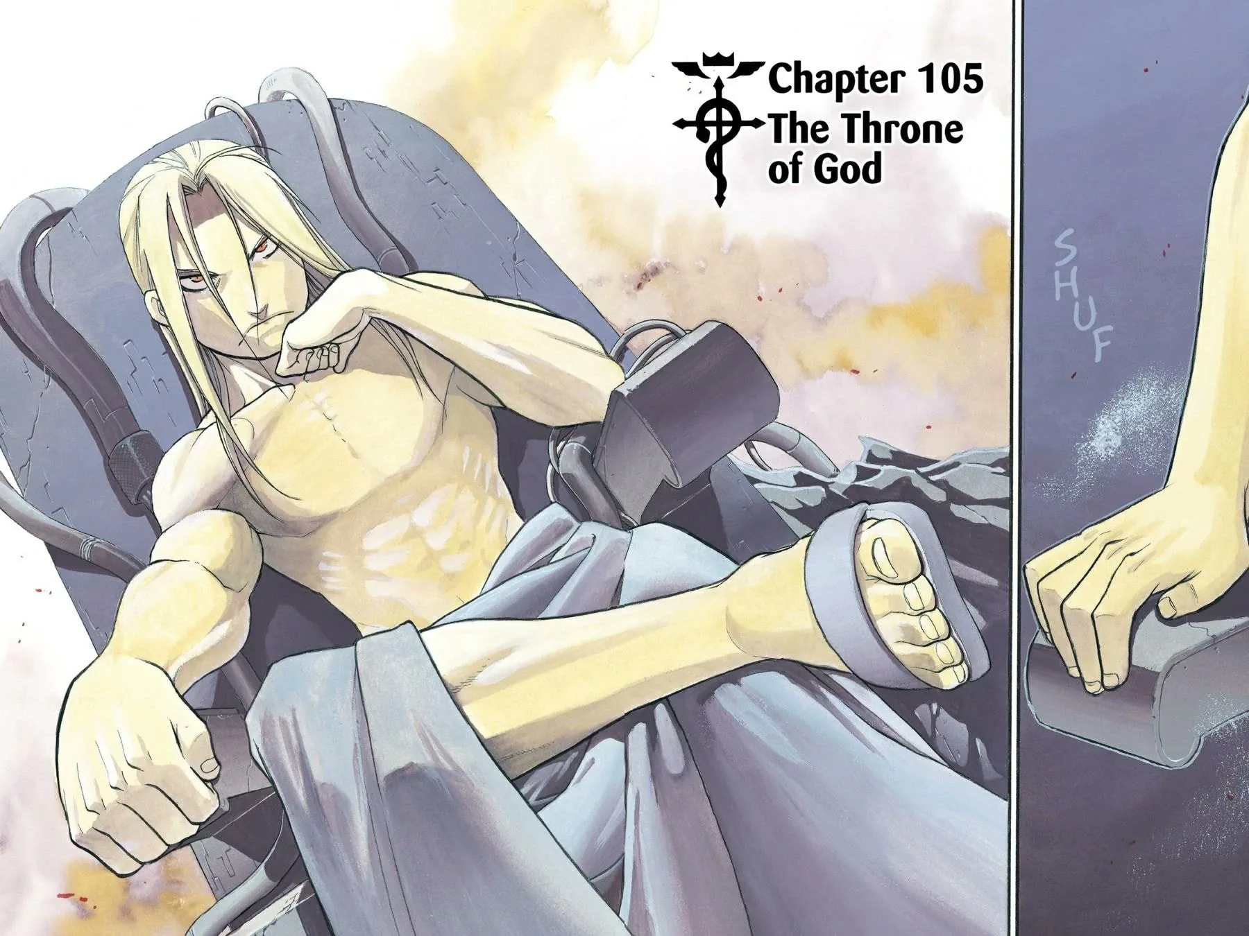 Official cover art of Chapter 105: The Throne of God