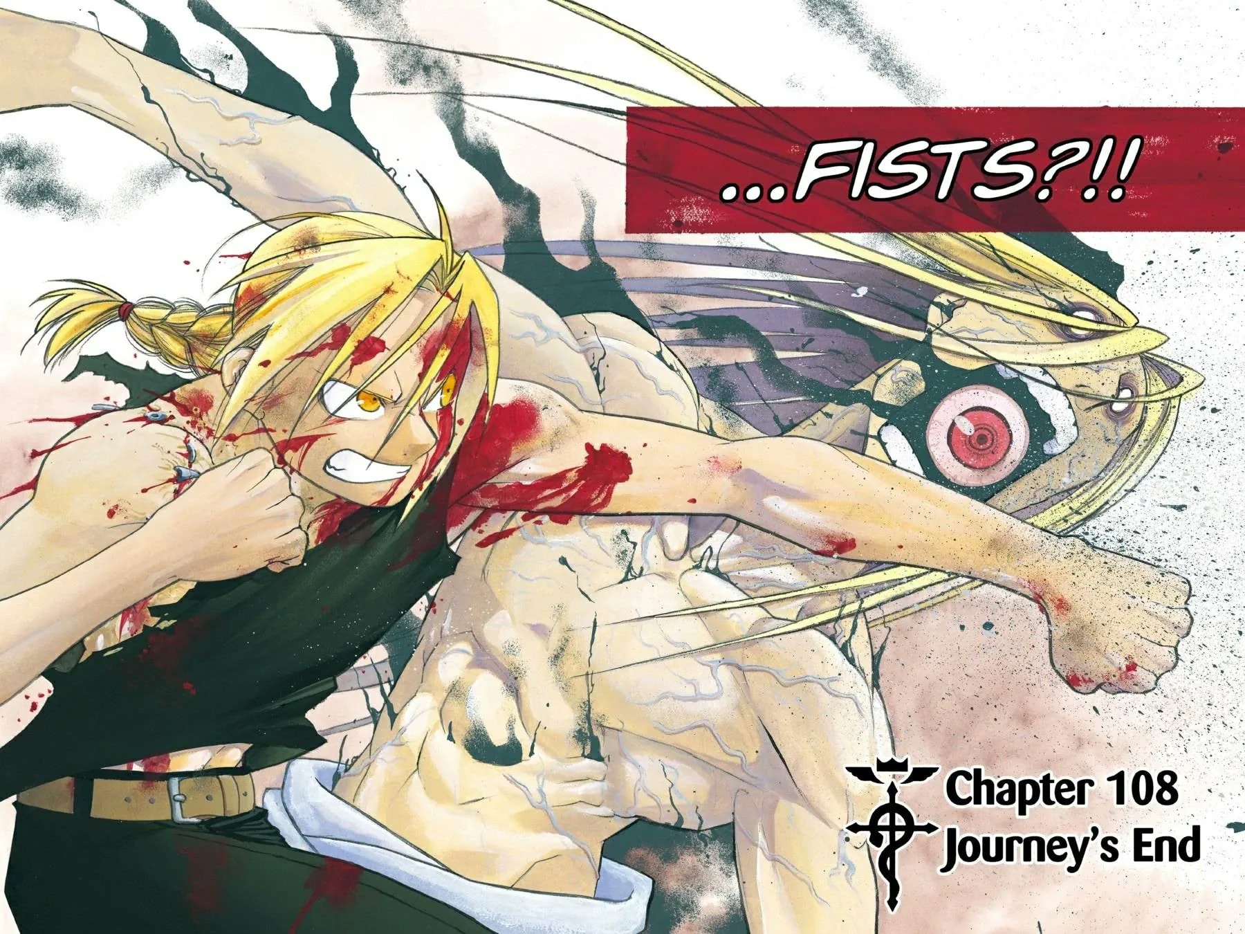 Official cover art of Chapter 108: Journey's End