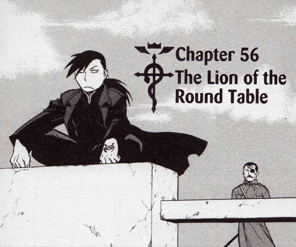 Official cover art of Chapter 56: The Lion of the Round Table