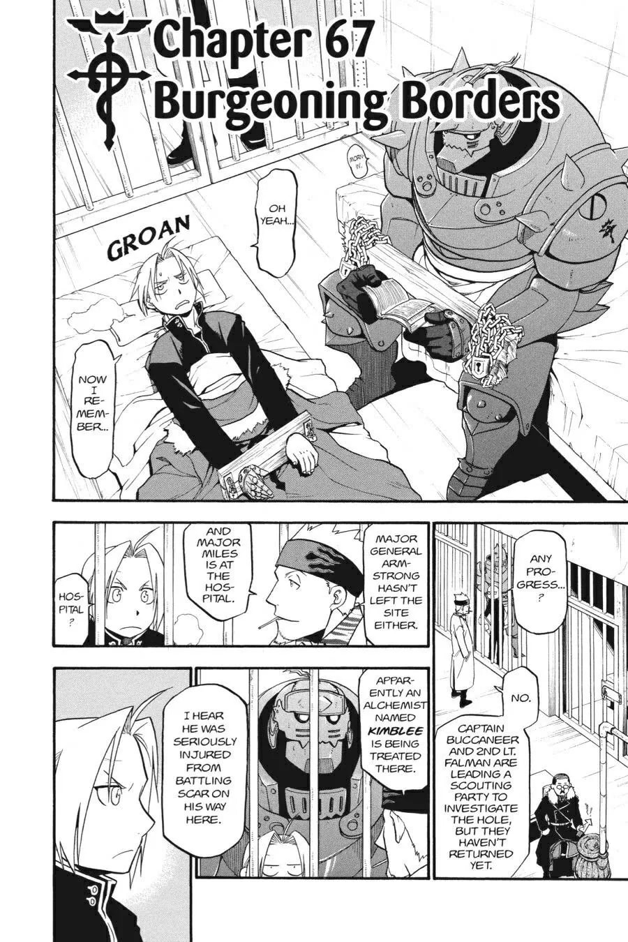 Official cover art of Chapter 67: Burgeoning Borders