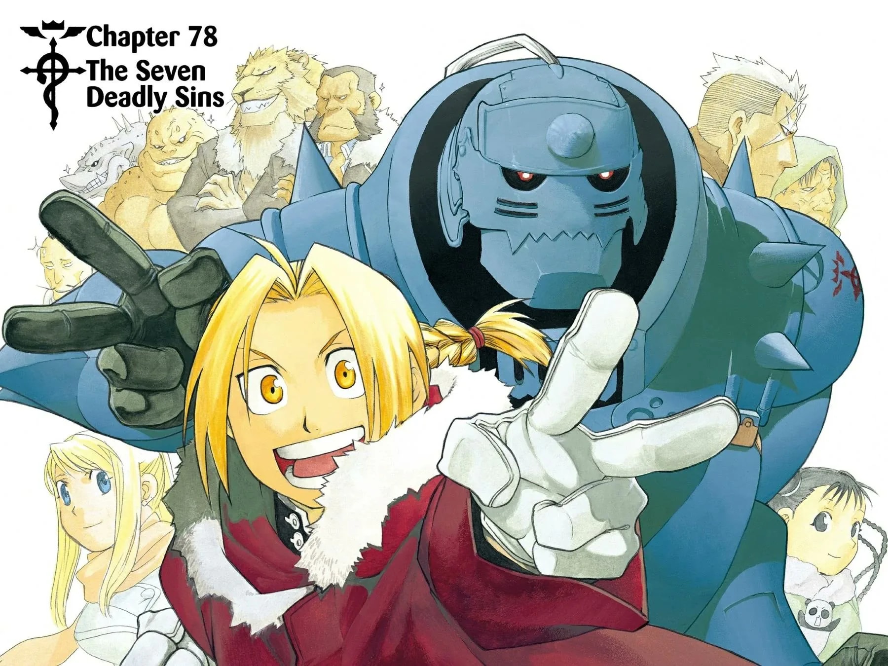 Official cover art of Chapter 78: The Seven Deadly Sins