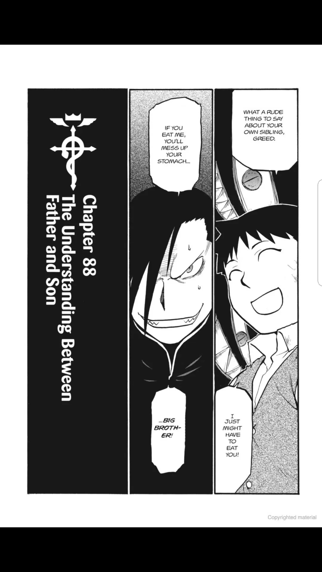 Official cover art of Chapter 88: The Understanding Between Father and Son