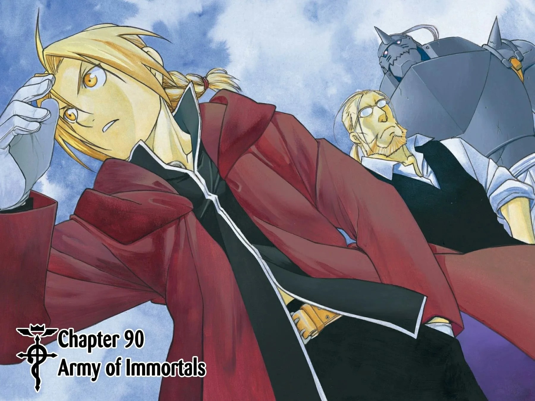 Official cover art of Chapter 90: Army of Immortals
