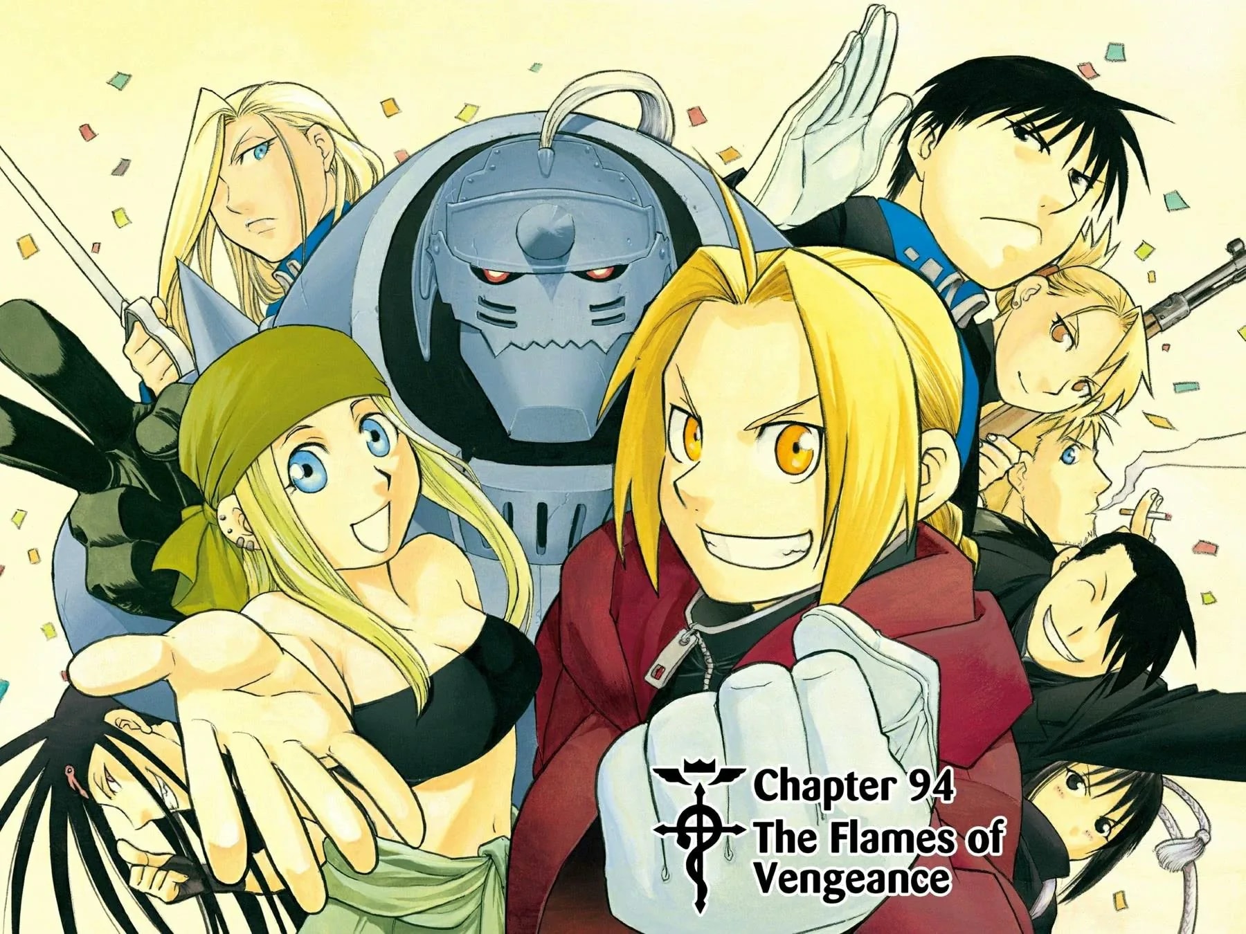 Official cover art of Chapter 94: The Flames of Vengeance