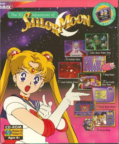 The 3D Adventures of Sailor Moon cover art
